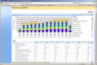 Project Web Access - Multiple Resource Availability